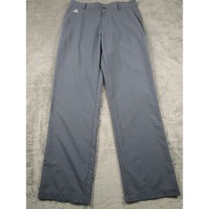 Adidas Pants Mens 32x32 Gray Golf Pockets Chino Casual Activewear